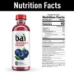 Bai Flavored Water, Safari Variety Pack, Antioxidant Infused Drinks, 18 Fluid Ounce Bottles, 12 Count, 3 Each of Brasilia Blueberry, Costa Rica Clementine, Malawi Mango, Zambia Bing Cherry,18 Fl Oz (Pack of 12) - Image 5